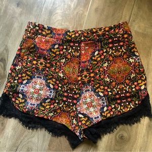 TopShop boho Shorts
